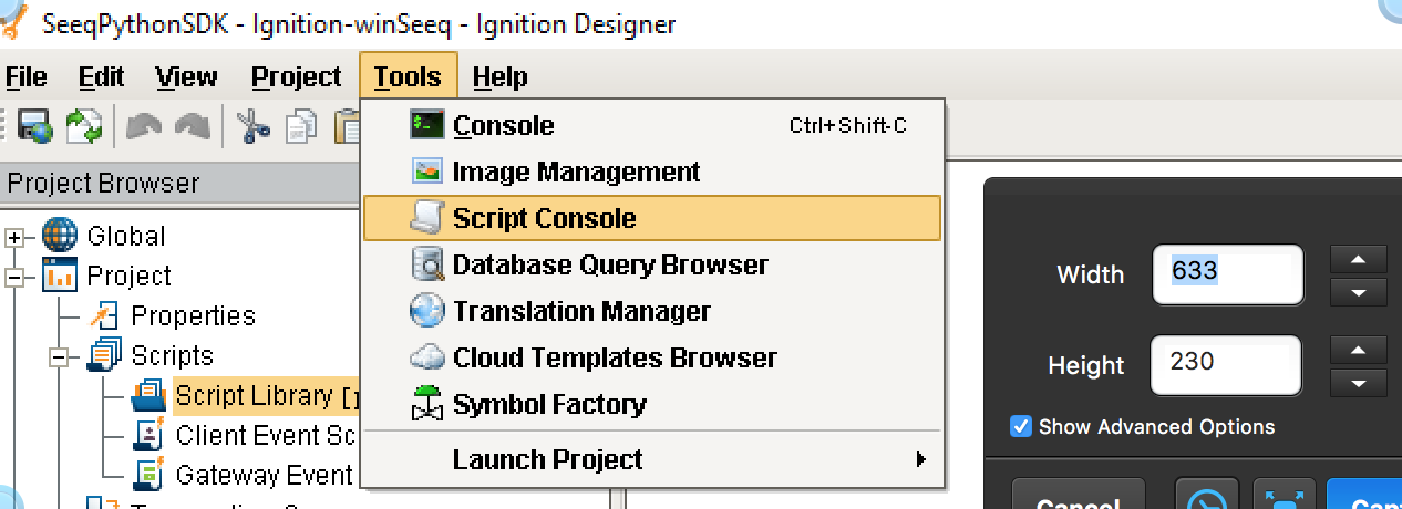 Seeq Scripting in Ignition