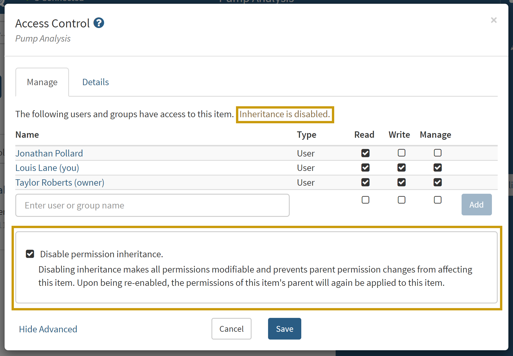 Understanding Permission Inheritance